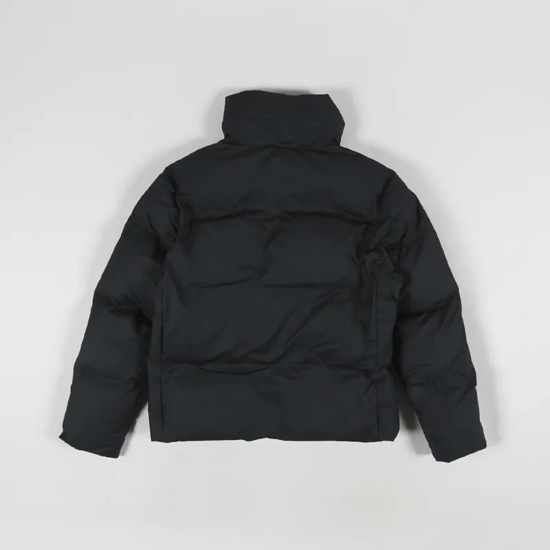 Rains Boxy Puffer Jacket Black-2