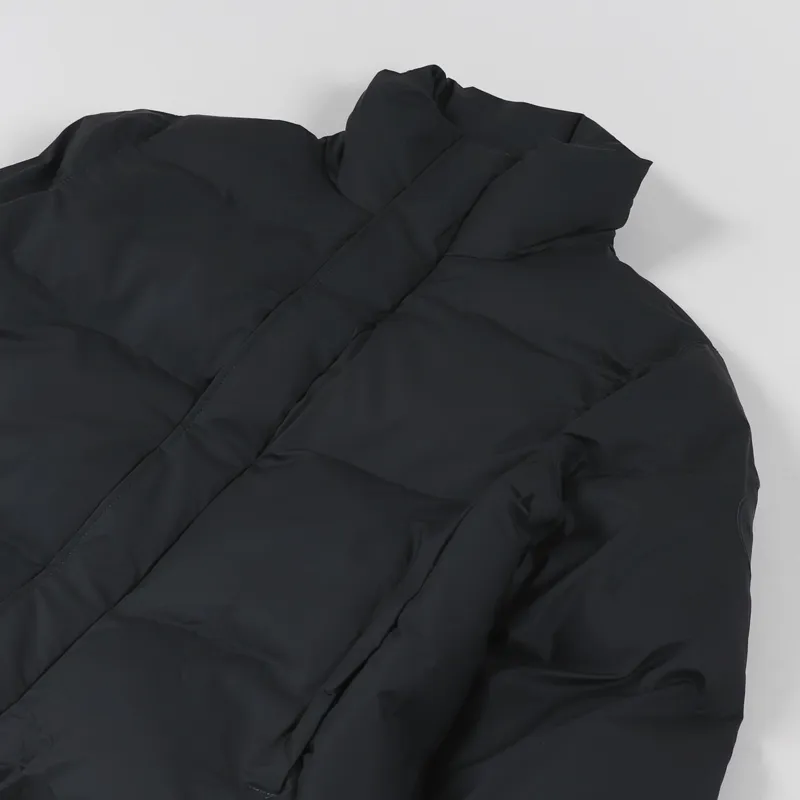 Rains Boxy Puffer Jacket Black-3