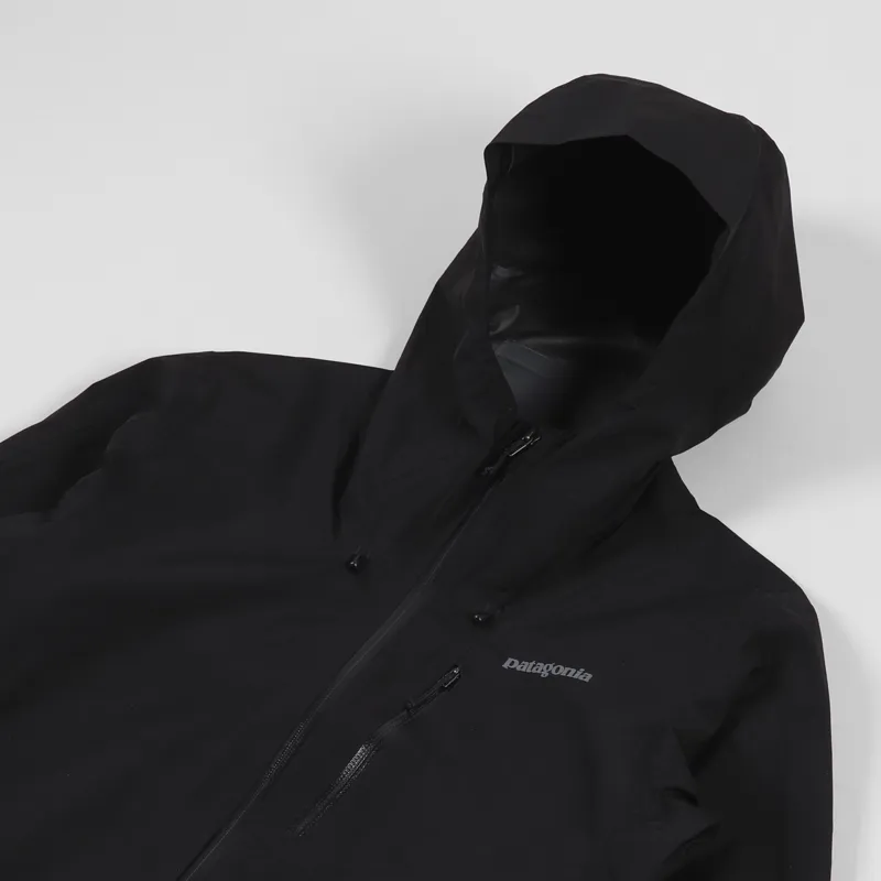 Patagonia Mens GORE-TEX Waterproof Shell Calcite Jacket Black