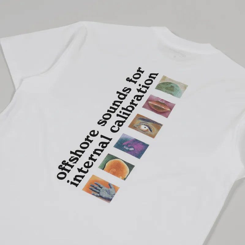 Carhartt WIP Calibrate T Shirt White-2