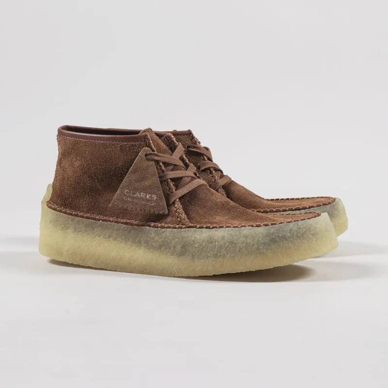 Clarks Originals Moccasin Boot Caravan Shoes Cola Suede