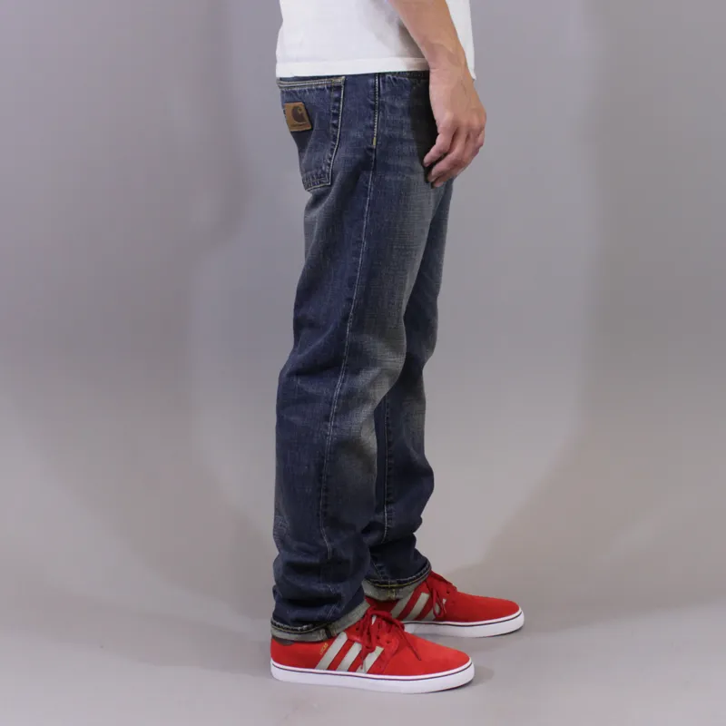 Carhartt Klondike Pant - Edgewood Blue Coast Washed-1