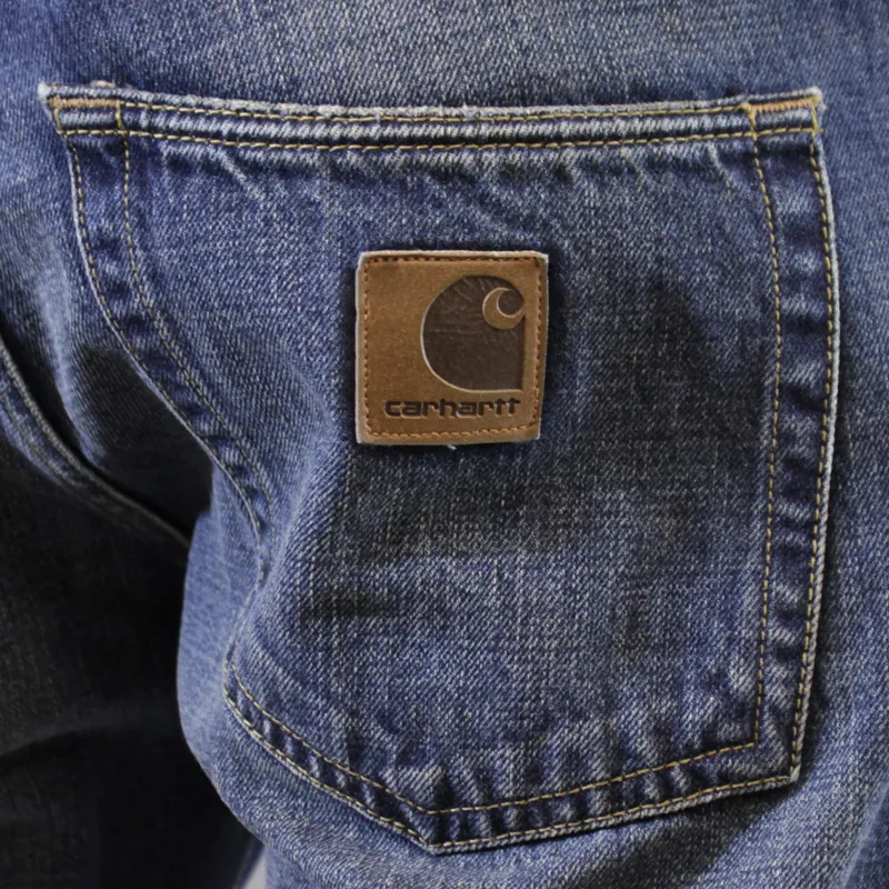 Carhartt Klondike Pant - Edgewood Blue Coast Washed-3