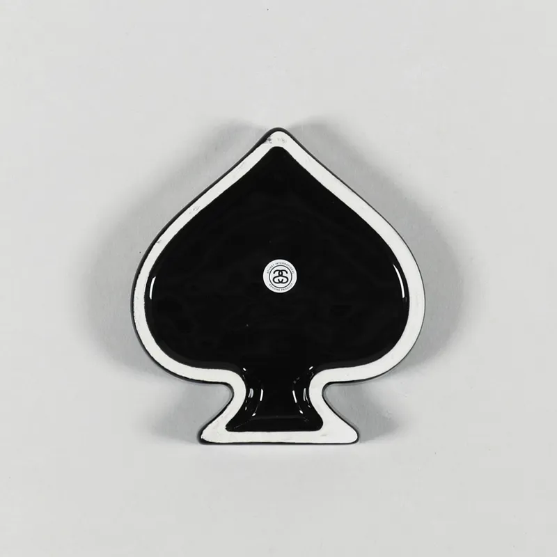Stussy Ceramic Spade Ashtray Black