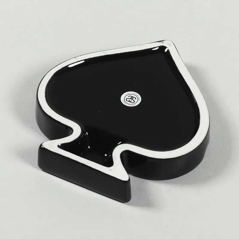 Stussy Ceramic Spade Ashtray Black
