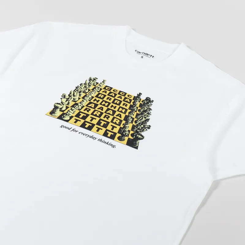 ★2022SS新作★CARHARTT★S/S CHESSBOARD T-SHIRT Køb Carhartt WIP t-shirt online | Carhartt WIP SS Chessboard