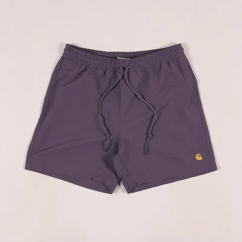 Carhartt WIP Chase Swim Trunk Provence Gold