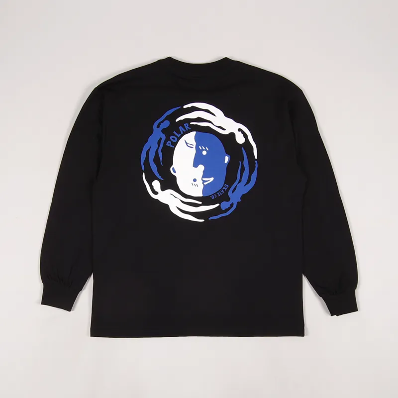 Polar Skate Co. Circle of Life Long Sleeve T Shirt Black