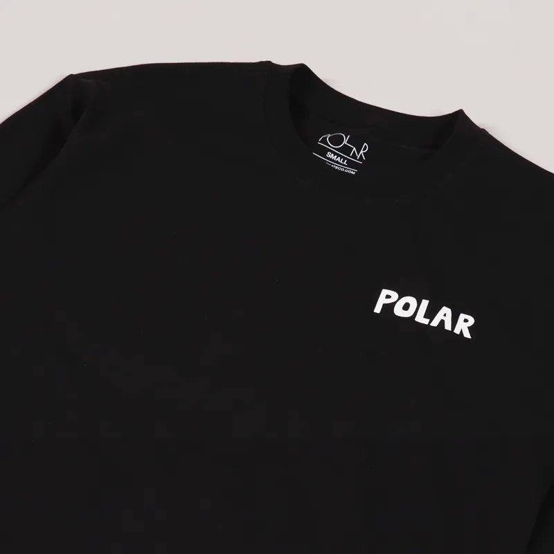 Polar Skate Co. Circle of Life Long Sleeve T Shirt Black-3