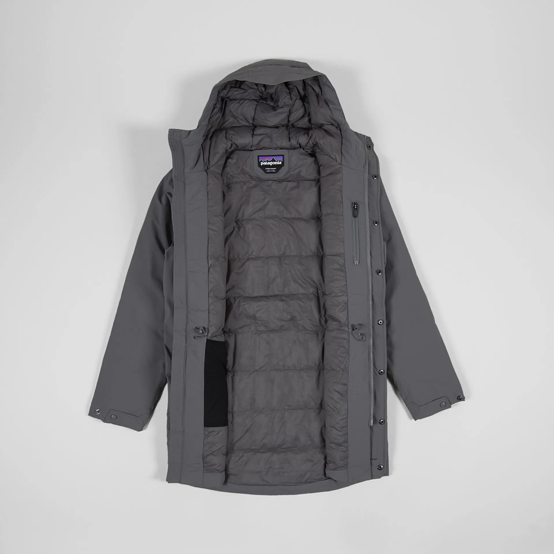 Patagonia Mens Insulated City Storm Parka Noble Grey Jacket
