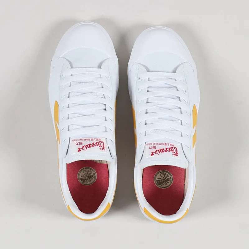 Warrior Shanghai WB-1 Shoes White Yellow-3