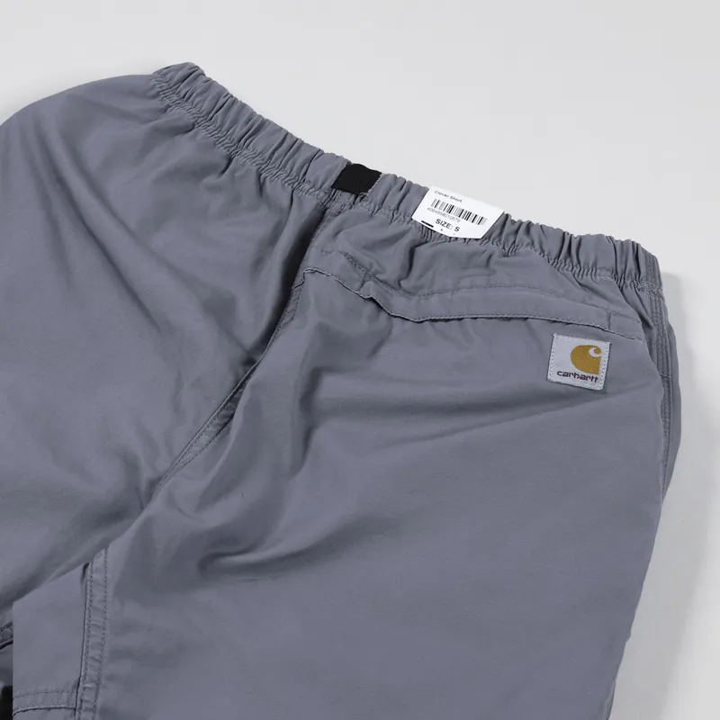 Carhartt WIP Mens Climbing Clover Shorts Shiver Grey