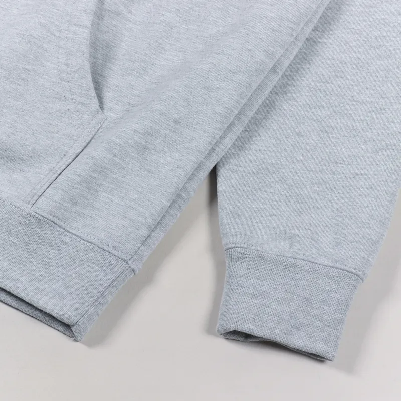 Butter Goods Classic Logo Pullover Hoodie Heather Grey-3