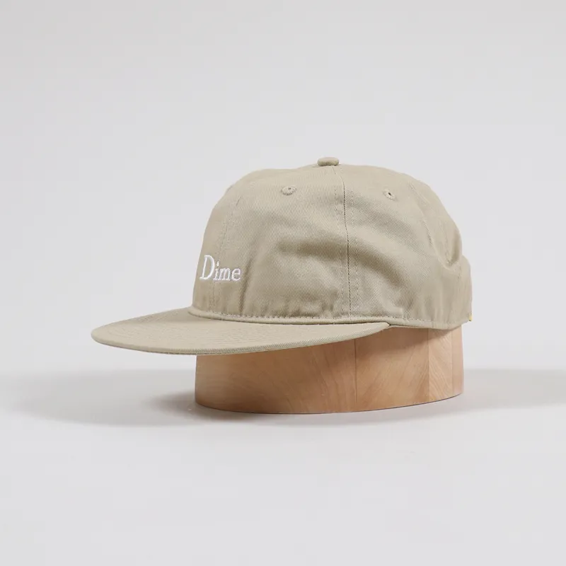 Dime Classic Logo Cap Cream
