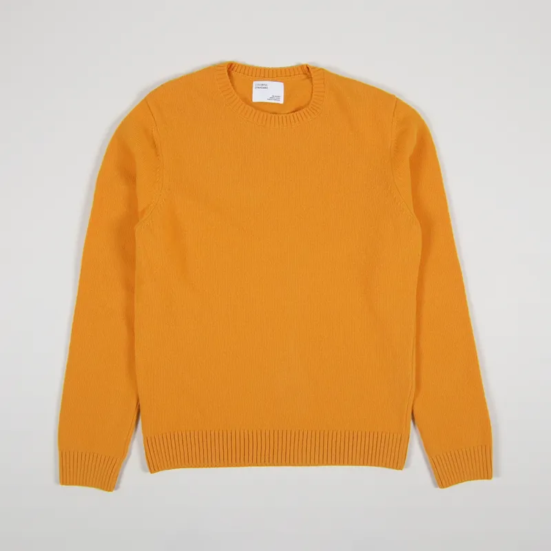 Colorful Standard Classic Merino Wool Crew Burned Yellow