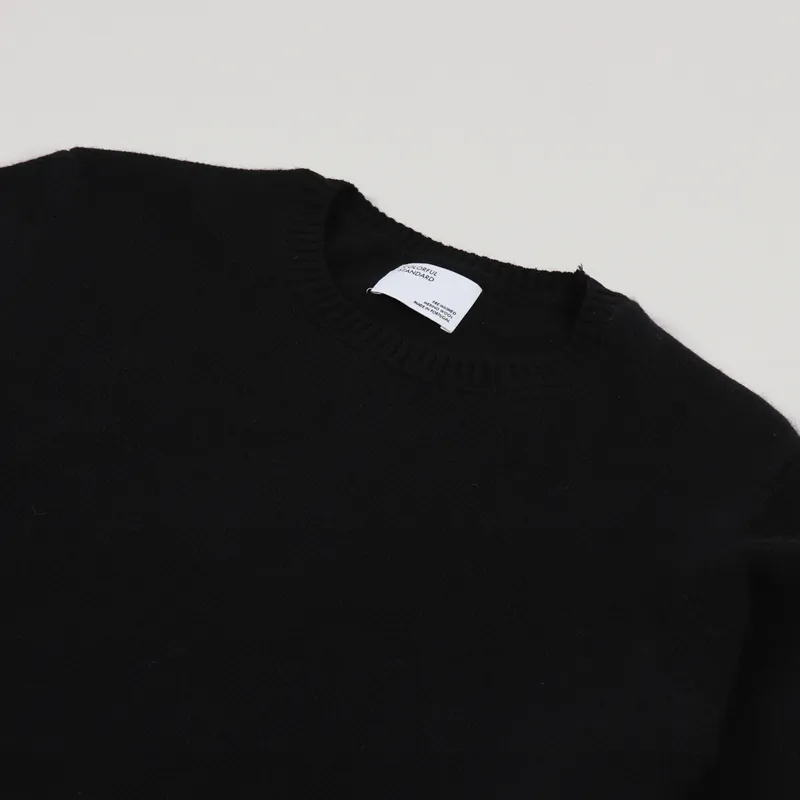 Colorful Standard Classic Merino Wool Crew Deep Black-2