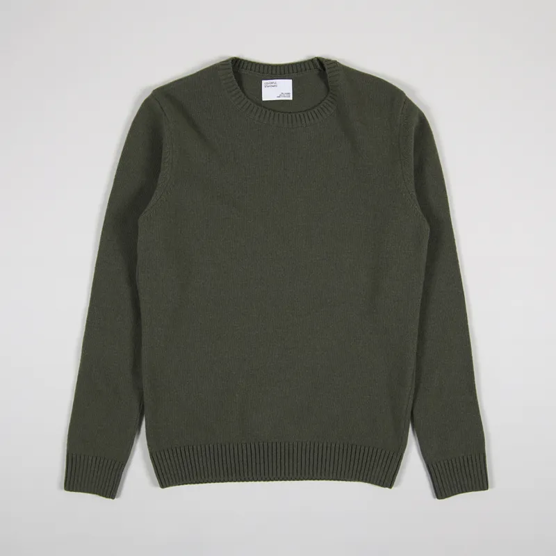 Colorful Standard Classic Merino Wool Crew Dusty Olive