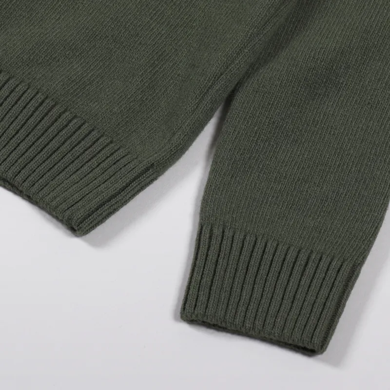 Colorful Standard Classic Merino Wool Crew Dusty Olive-3
