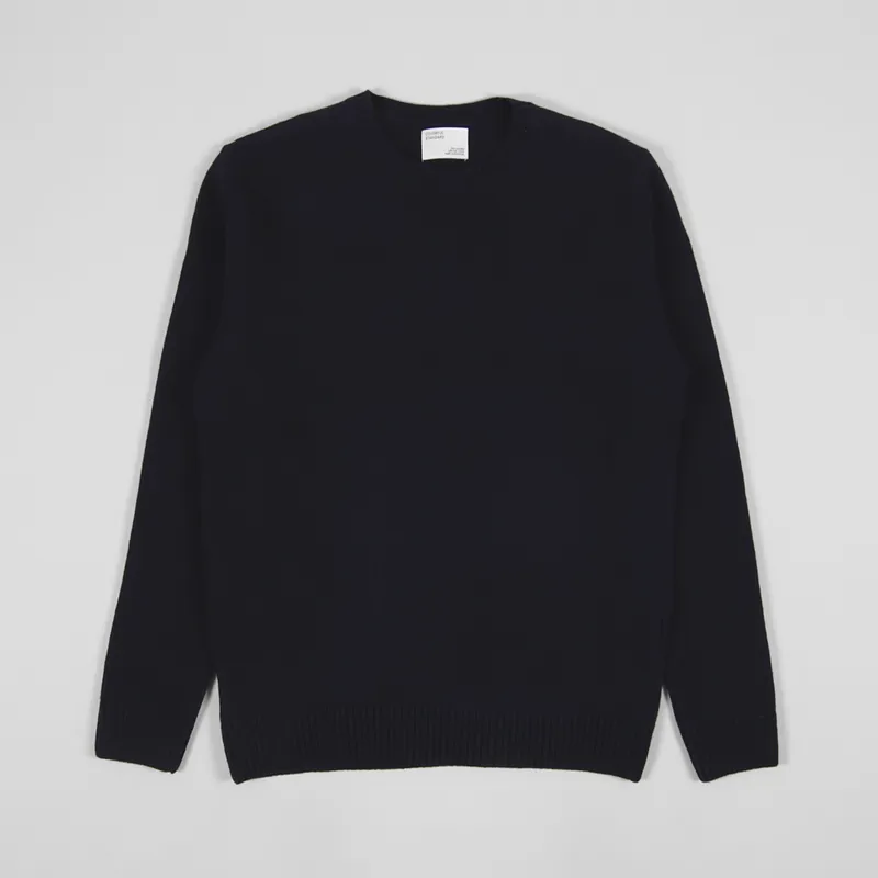 Colorful Standard Classic Merino Wool Crew Navy Blue