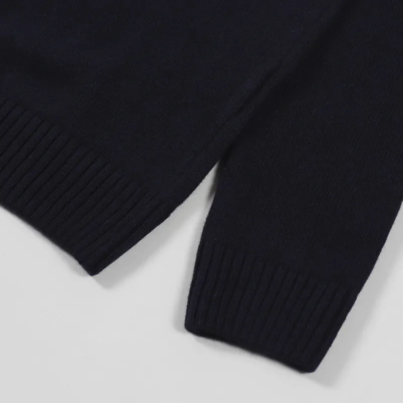 Colorful Standard Classic Merino Wool Crew Navy Blue-4