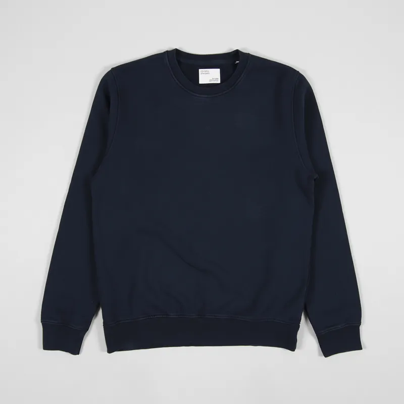 Colorful Standard Classic Organic Crew Sweat Navy Blue