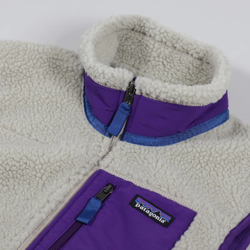 Patagonia Mens Winter Classic Retro-X Fleece Vest Pelican Purple