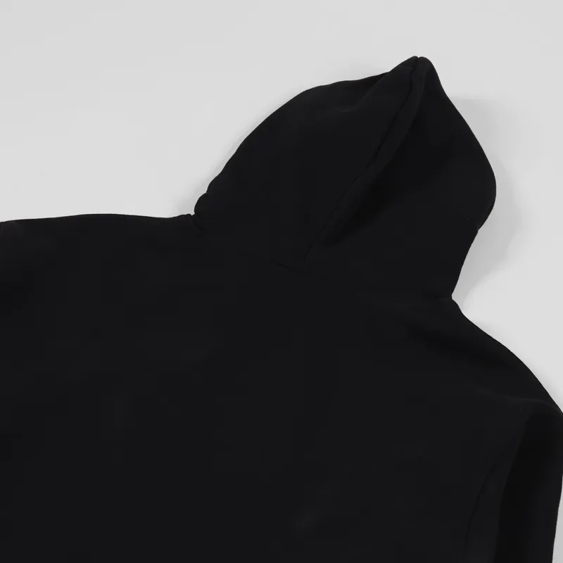 Dime Classic Small Logo Hoodie Black-5