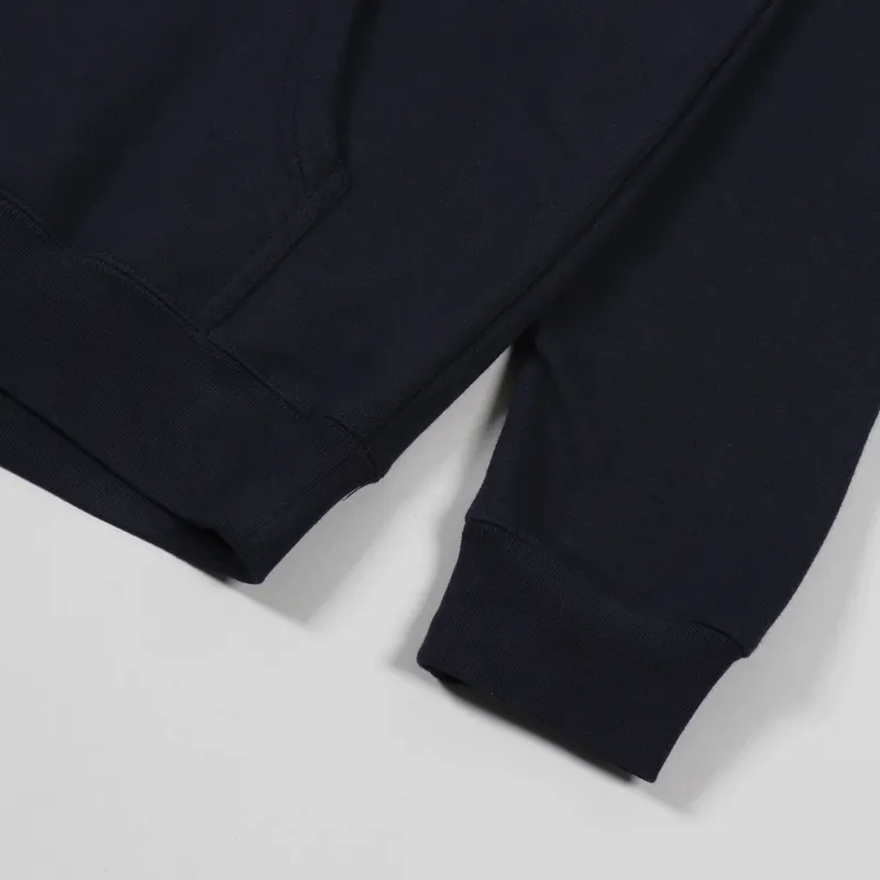 Quartersnacks Classic Snackman Hoodie Navy-2