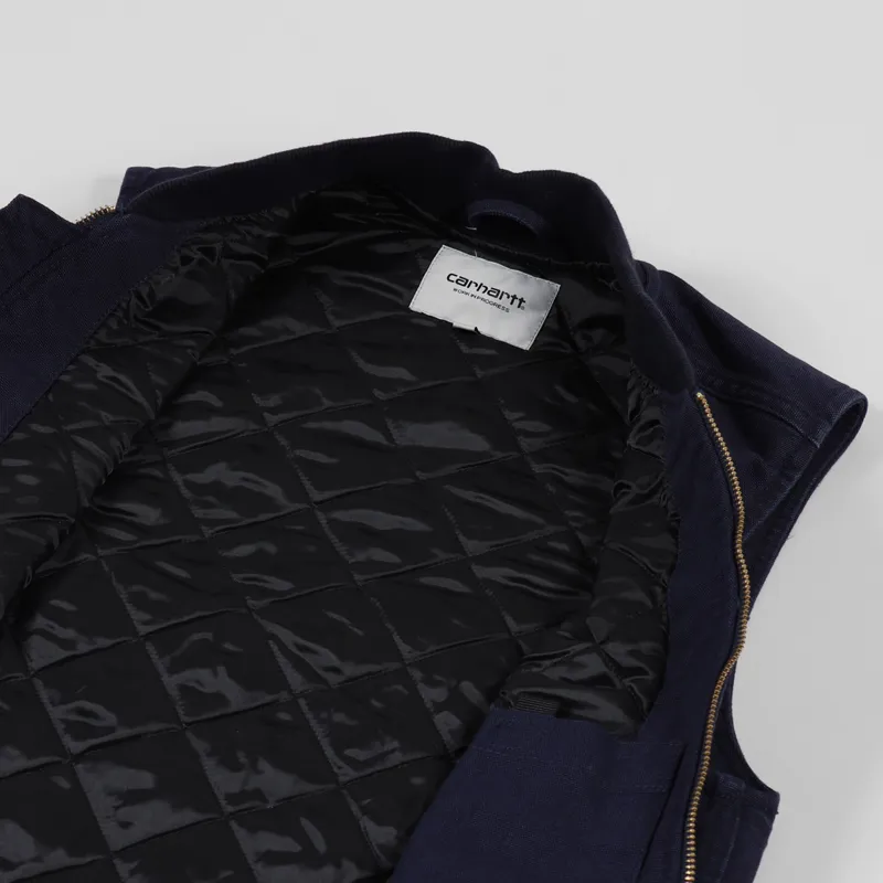 Carhartt WIP Classic Vest Dark Navy-4