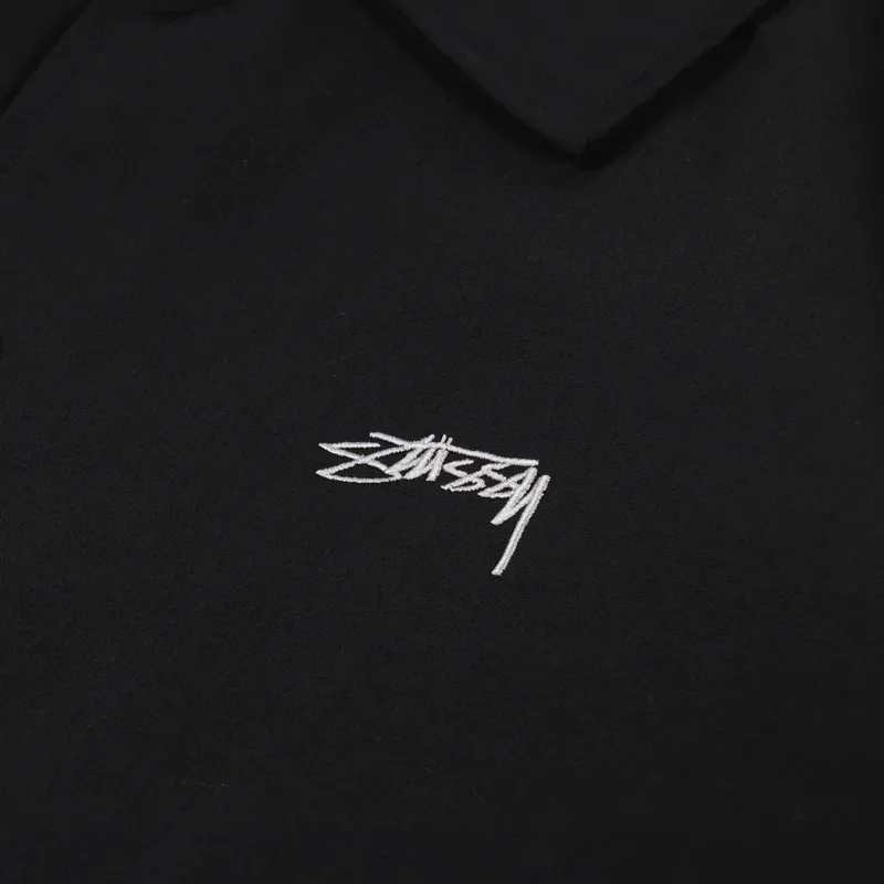 Stussy Classic Coach Jacket Black-4