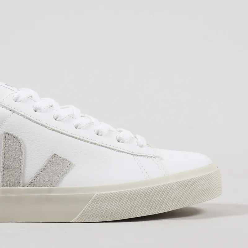 Veja Campo Chromefree Shoes Extra White Natural Suede-6