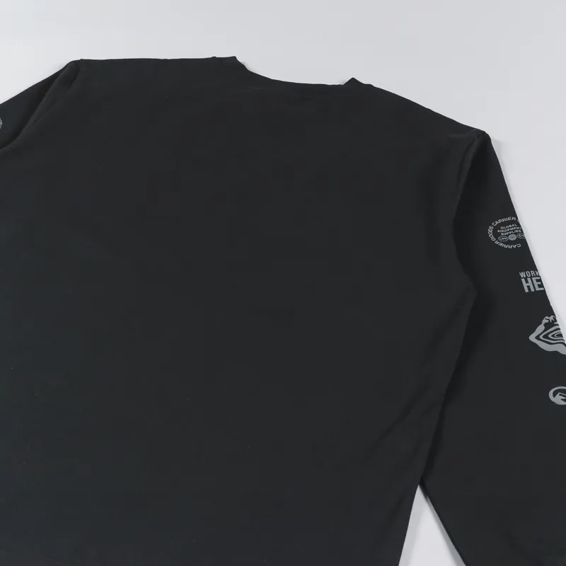 Working Class Heroes x CG Purple Mountain Observatory x Orienteer Mapazine T Shirt Black-6