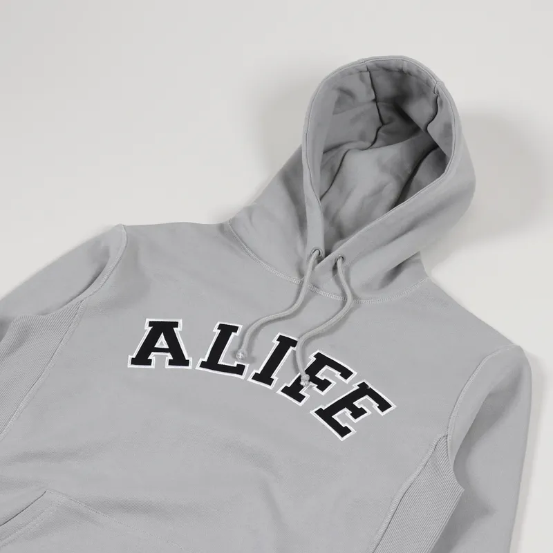 Alife Collegiate Hoodie Heather Grey-2