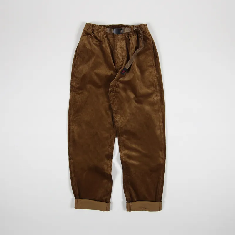 Gramicci Mens Corduroy Climbing Pants Camel Brown Trousers