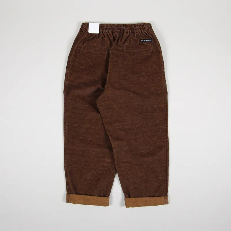 POLAR CORD SURF PANTS BROWN L 新品 Polar Surf Pants - Brown | Flatspot