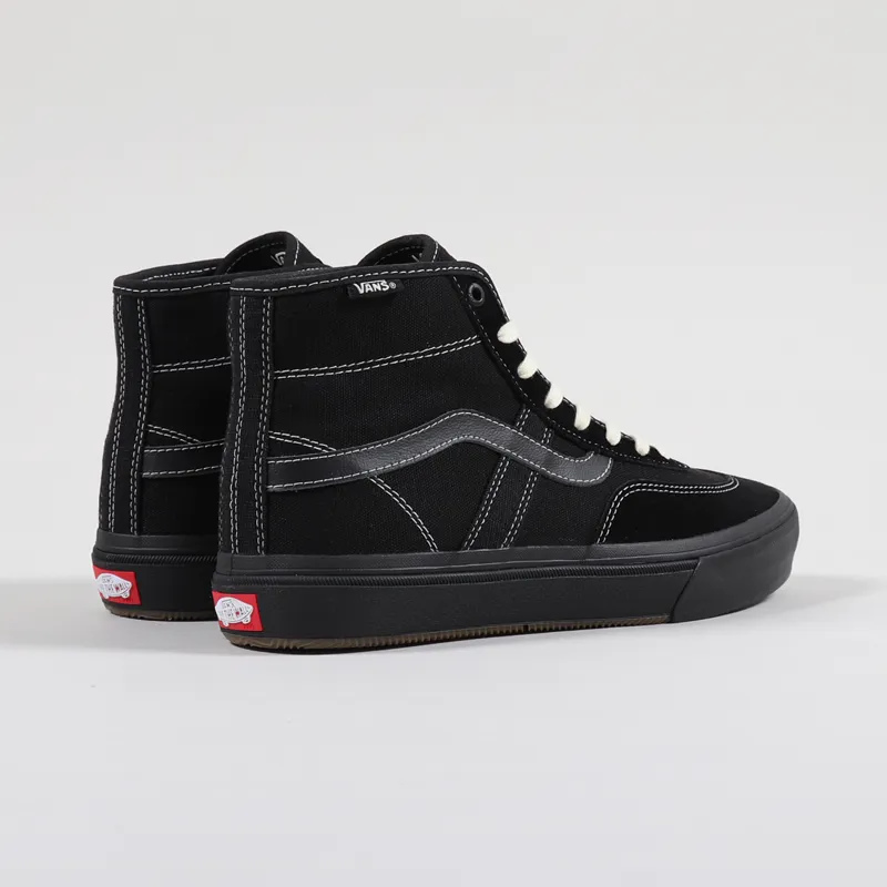 Vans Crockett High Pro Shoes Black-2