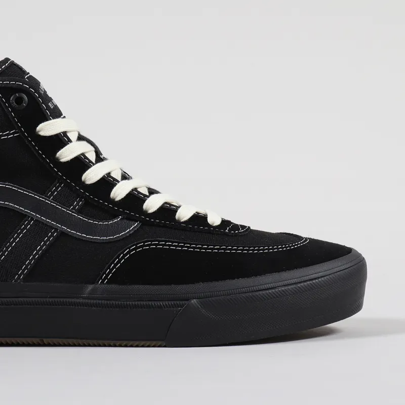 Vans Crockett High Pro Shoes Black-5