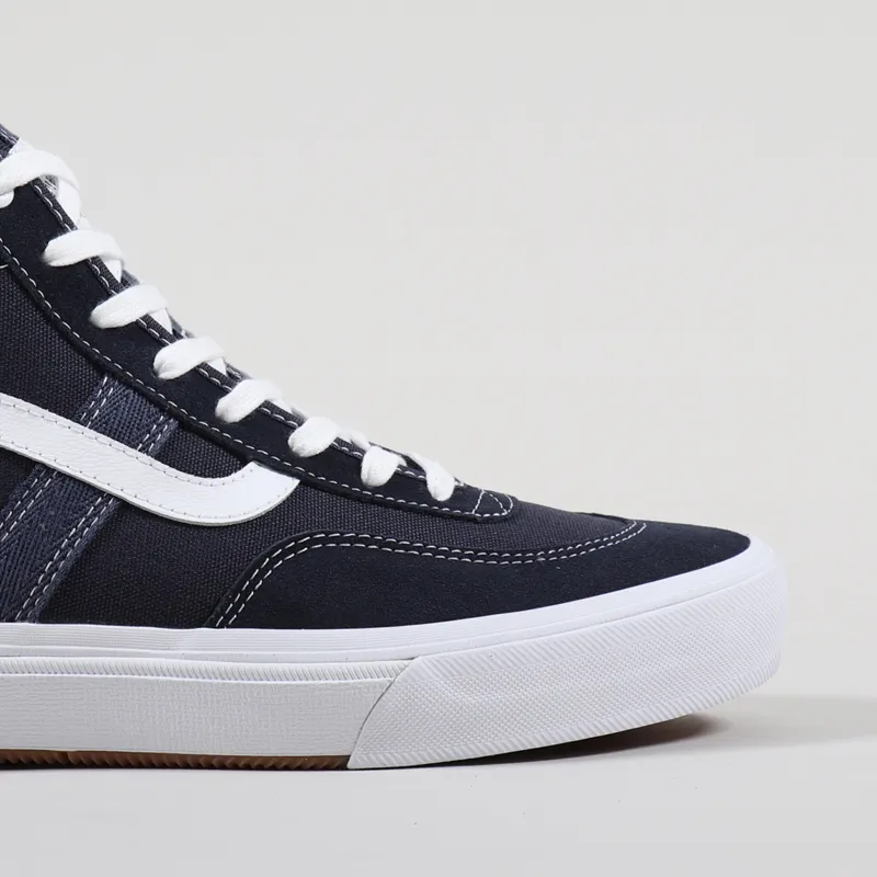 Vans Crockett High Pro Shoes Ink White-6