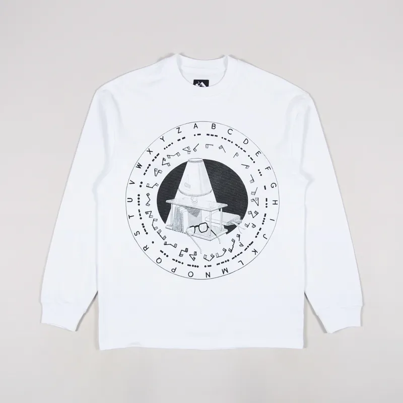 The Trilogy Tapes CS And Kreme Long Sleeve T Shirt White