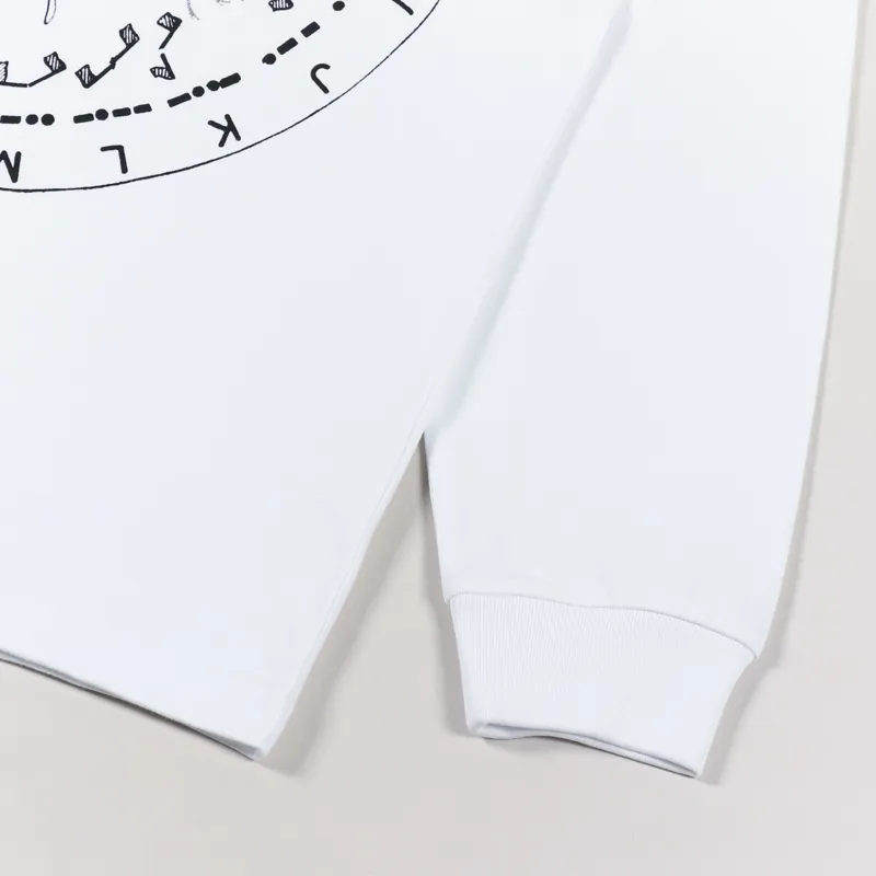 The Trilogy Tapes CS And Kreme Long Sleeve T Shirt White-4