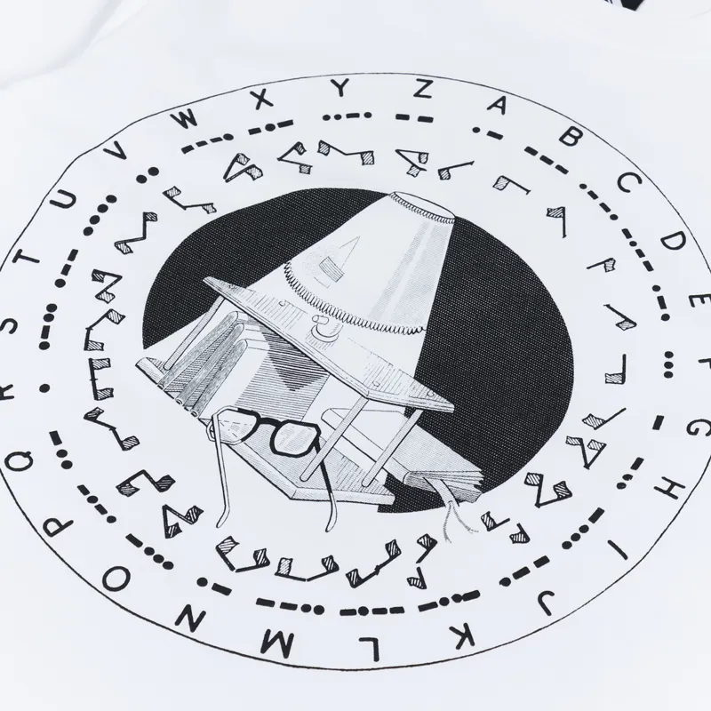 The Trilogy Tapes CS And Kreme Long Sleeve T Shirt White-5