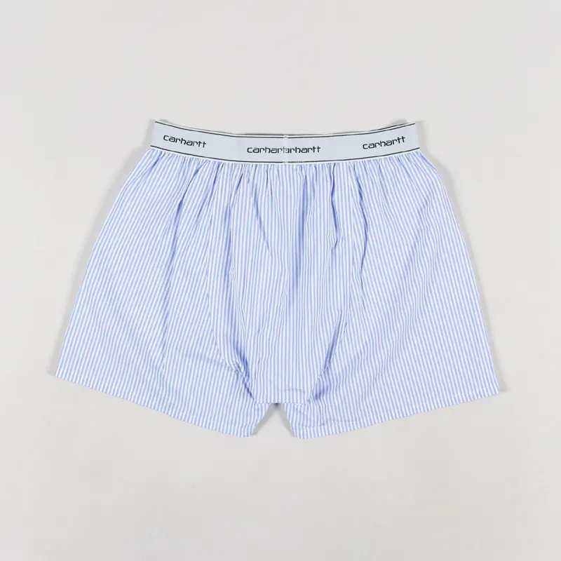 Carhartt WIP Cotton Script Boxers Jack Stripe Wave-1
