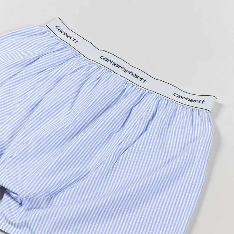Carhartt WIP Cotton Script Boxers Jack Stripe Wave-3