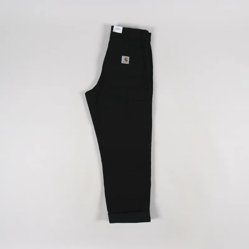 Carhartt WIP Double Knee Pant Black Maitland Denim-2