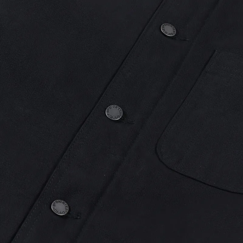 Dickies Duck Chore Coat Black-8