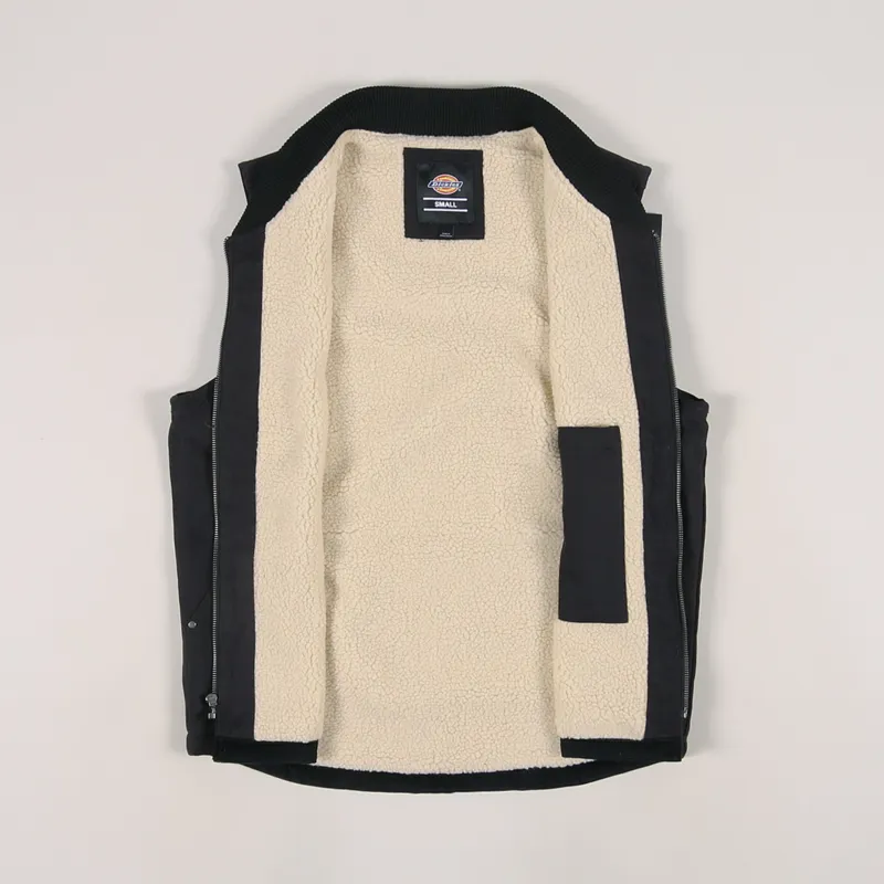 Dickies Duck Canvas Vest Black-1