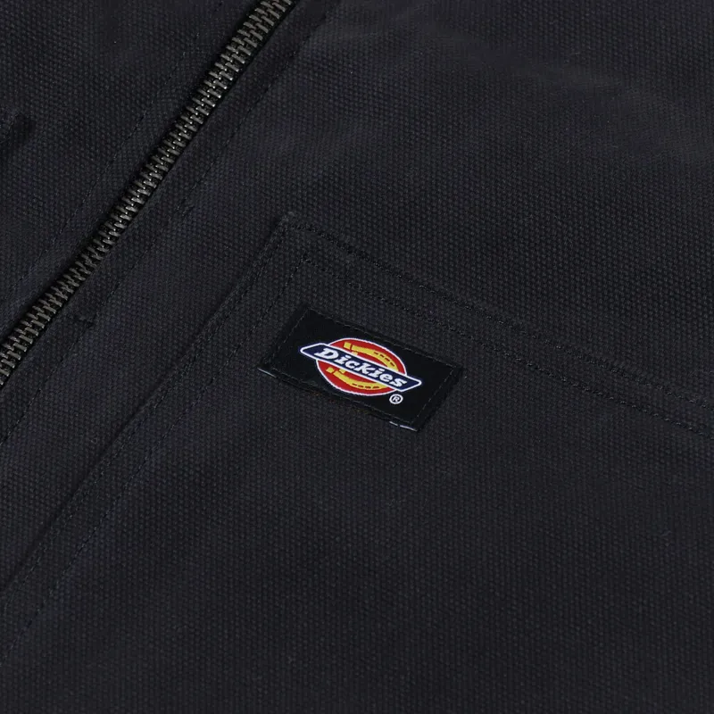 Dickies Duck Canvas Vest Black-6