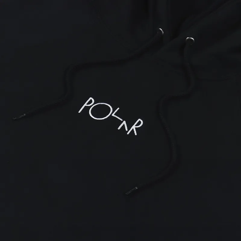 Polar Skate Co. Default Hoodie Black-5