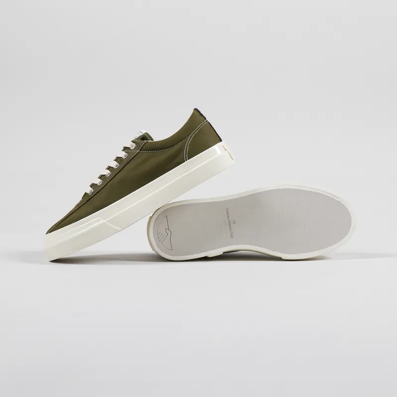 Stepney Workers Club Dellow Shoes Canvas Olive-1
