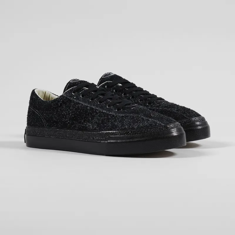 Stepney Workers Club Dellow Shoes Hairy Suede Black